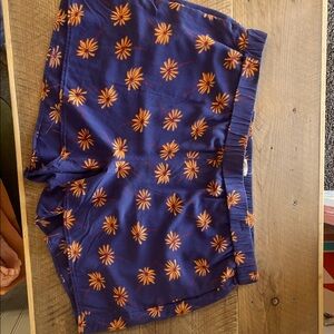 Madewell Daisy print soft casual shorts